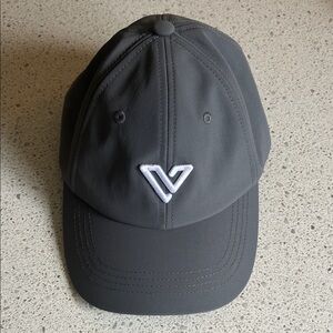 Vessi Gray Baseball Cap with White Logo